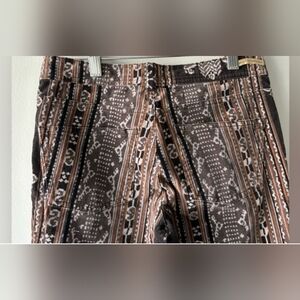 Pilcro Anthropology  brown and‎ black Streetwear Womens pants size 26